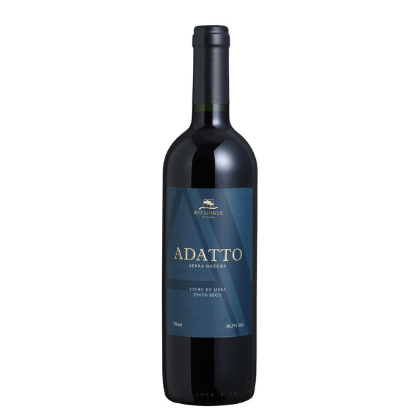 Vinho Tinto de Mesa Seco 750ml Adatto - Vinícola Belmonte