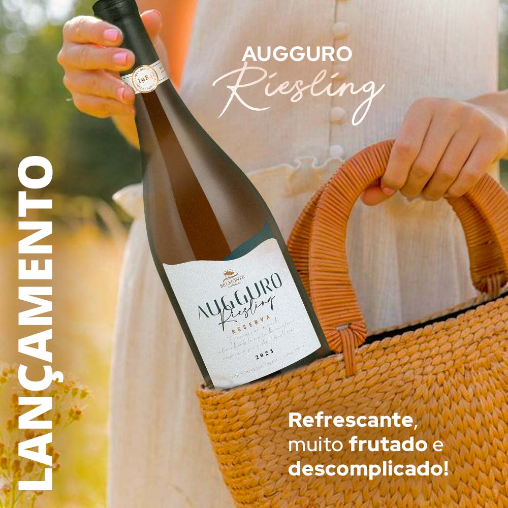 ÚLTIMO LANÇAMENTO: Vinho Riesling - Vinho impressionante!