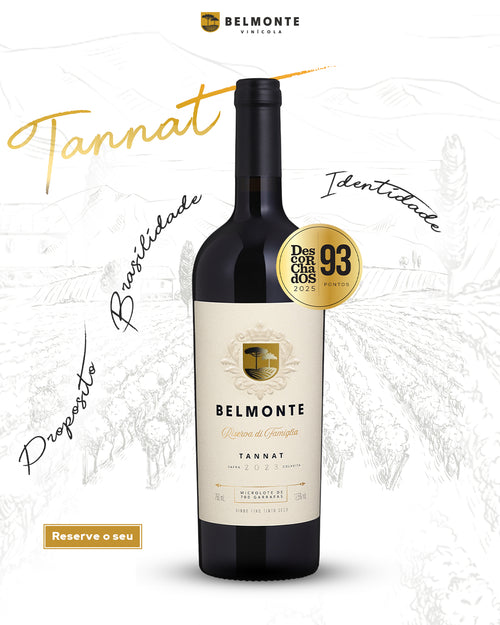 Tannat Vinho Fino Tinto Seco 750ml  Riserva Di Famiglia