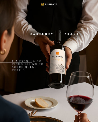 Cabernet Franc Vinho Fino Tinto Seco 750ml Frugalle - Vinícola Bemonte