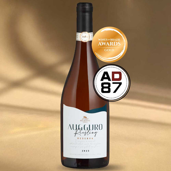 Riesling Vinho Branco Fino Seco 750ml Augguro - Vinícola Belmonte