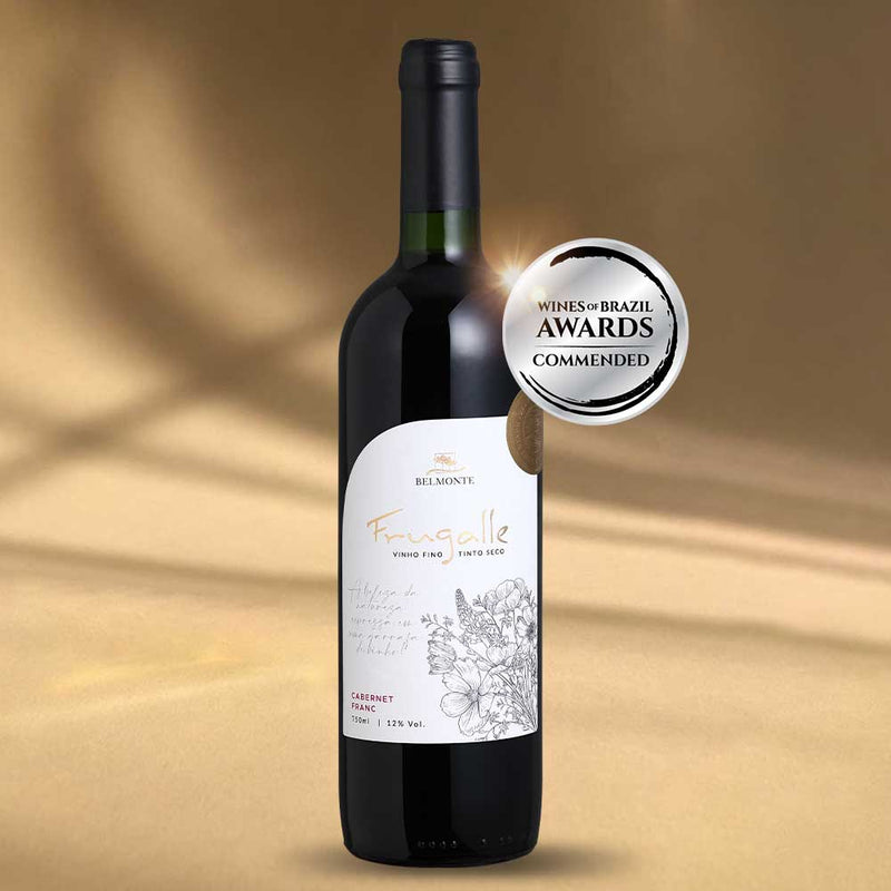 Cabernet Franc Vinho Tinto Fino Seco 750ml Frugalle - Vinícola Bemonte