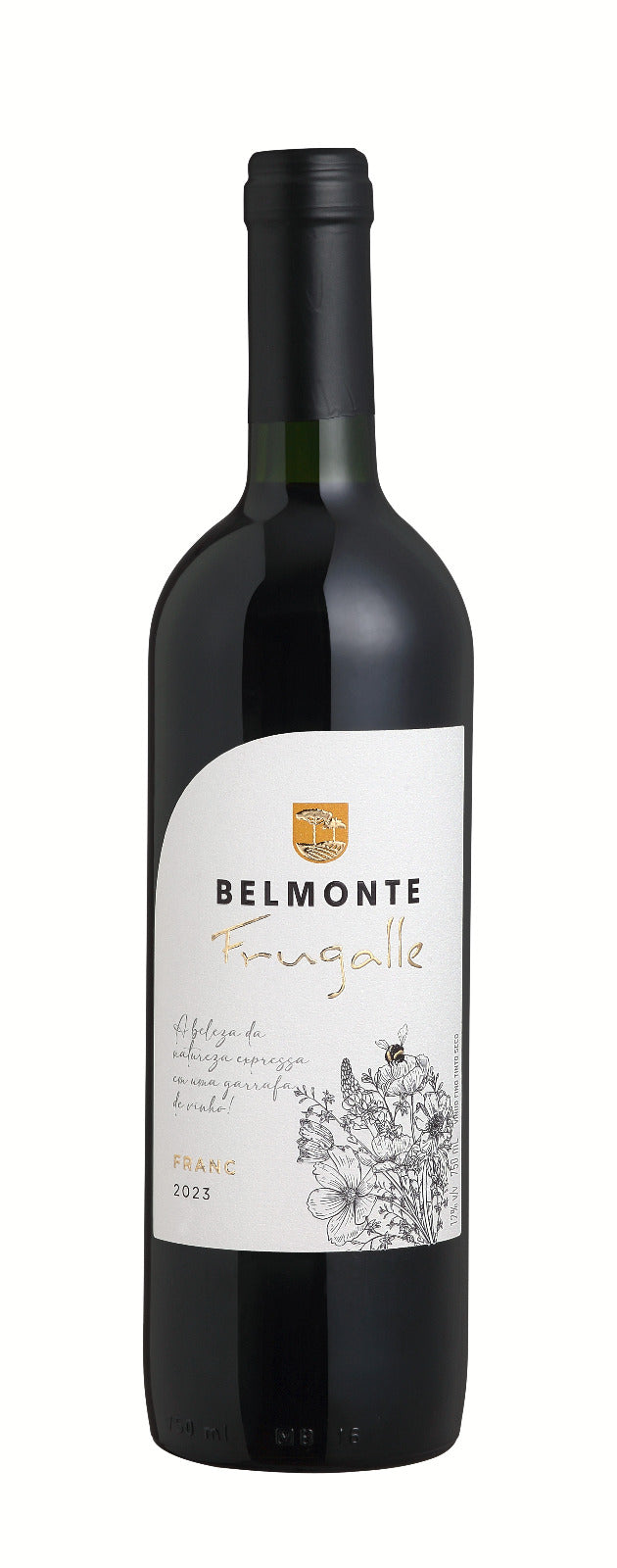 Cabernet Franc Vinho Tinto Fino Seco 750ml Frugalle - Vinícola Bemonte