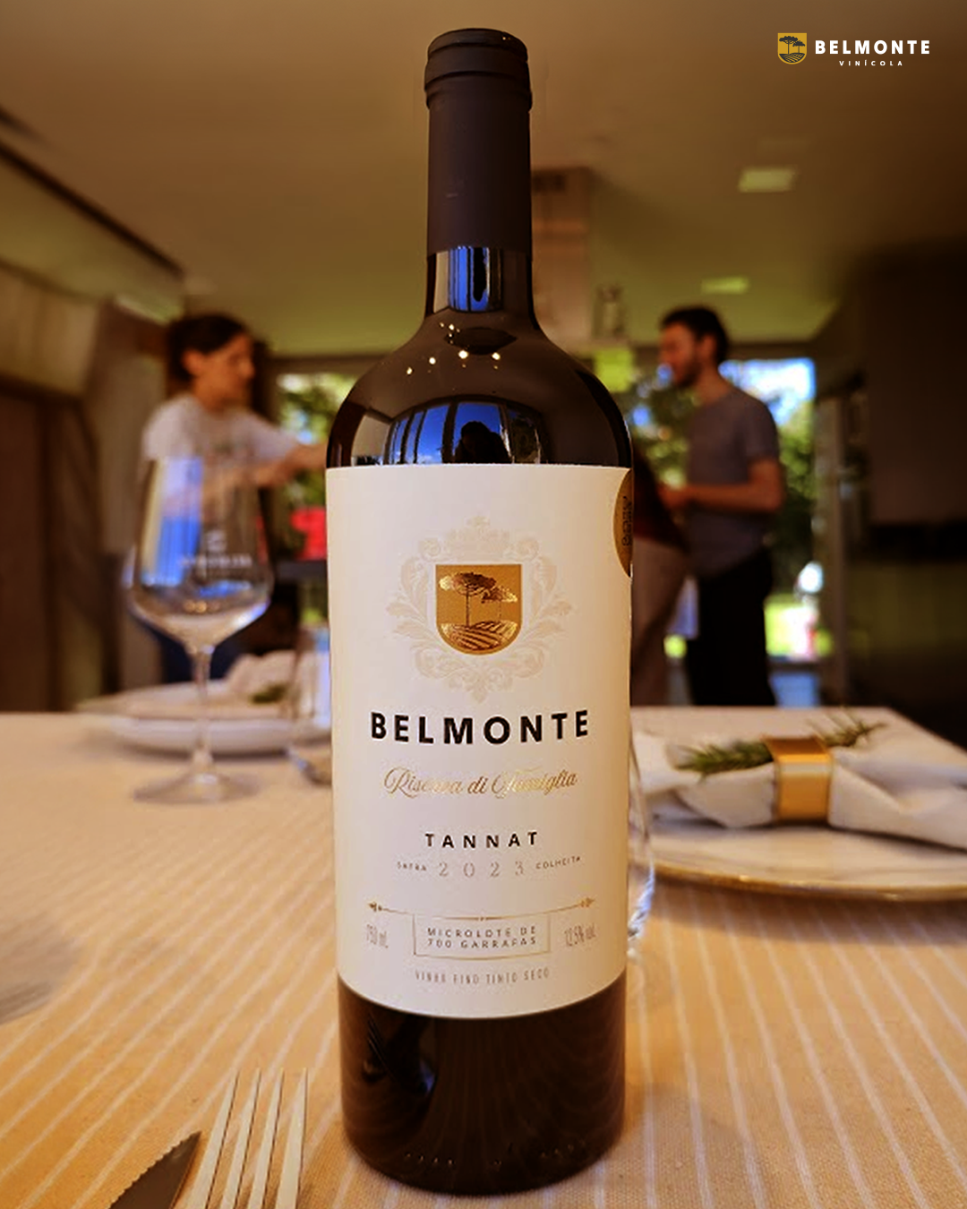 Tannat Vinho Fino Tinto Seco 750ml  Riserva Di Famiglia